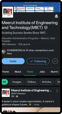 LinkedIn social preview